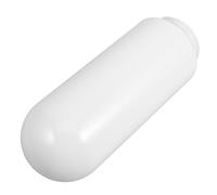 VANZACK Pantalla de Lámpara de Acrílico Resistente al Agua Esfera Redonda de 24 CM Rosca de 65 CM Cubierta para Lámpara de Patio Reemplazo para Luminaria de Jardín Exterior Accesorio