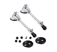 VANZACK Patas De Bombo De Acero Inoxidable, Soporte Inferior Para Batería, Juego De 2 Piezas, Accesorio Repuesto Para Instrumentos De Percusión, Estabilidad y Resistencia Para Batería