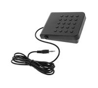 VANZACK Pedal de Sostenido Compacto para Piano Eléctrico Accesorio Resistente con Conector Compatible con Teclados y Sintetizadores Midi Elegante y Versátil