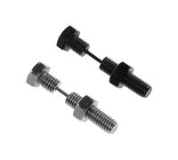 VANZACK Pendientes De Tornillo De Acero De Titanio Punk Para Hombre Y Mujer, 2 Uds., Piercing, Pendiente Atornillable, Trasera, Piercings De Oreja Para Hombres Y Mujeres, Joyería De