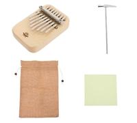 VANZACK Piano de Madera de Arce de Pulgar para Principiantes Instrumento Musical Kalimba Portátil Ligero y Fácil de Transportar, Adecuado para Práctica y Entretenimiento