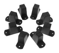 VANZACK Pies Soporte Lateral Inferior 5 Cm 8 Piezas de Maleta de Plástico Accesorios para Maletas Repuesto para Patas Inferiores de Equipaje Ideales y Bolsos