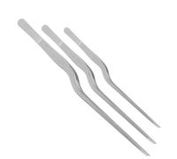 VANZACK Pinzas de Acero Inoxidable para Espinas de Pescado Set de 3 Piezas 14 CM 16 CM y 20 CM Utensilios de Cocina para Barbacoa Restaurante y Hogar Herramientas para Quitar