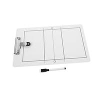 VANZACK Pizarra Doble Cara Para Entrenador De Voleibol, Tablero Magnético Reutilizable, Superficie Blanca De Borrado Seco, Portátil Para Entrenamiento y Competición Deportiva