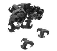 VANZACK Placas Metálicas Medievales Negras 50 Piezas 2,7 X 2,7 Cm Material Resistente para Bricolaje, Accesorios de Disfraz y Recreación Histórica de Caballeros