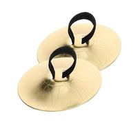 VANZACK Platillos de Dedo Pequeños para Danza del Vientre de Címbalos de Cobre con Cuerda Accesorios Ligeros y Duraderos para Percusión Manual