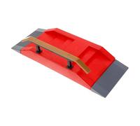 VANZACK Rampa para Finger Skate de Plástico con Plataforma para Trucos Accesorios para Parque de Patineta de Dedos Kit Fácil de Montar para Adultos Mejora Habilidades Fingerboard