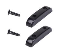 VANZACK Reposapulgar Guitarra De Plástico, Kit 2 Unidades Tornillos, Accesorio Duradero Para Protección y Comodidad Del Pulgar Interpretación Musical