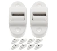 VANZACK Rodillos Guía de Correa de Plástico para Persianas Enrollables 14 MM 10 Unidades Cepillo Interno Limpiador Accesorios de Reemplazo para Mantenimiento y Limpieza