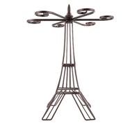 VANZACK Soporte Colgante para Copas de Vino Forma de Torre Eiffel Hierro Resistente Diseño Creativo y Compacto Ahorro de Espacio para Cocina y Bar Color Aleatorio Color Aleatorio