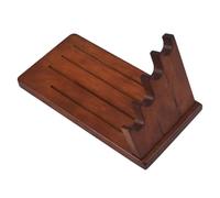 VANZACK Soporte de Almacenamiento para Herramientas de Corte de Madera Maciza de Acacia, Estante de Cocina Desmontable para Cortadores, Organizador Práctico para Cuchillos Domésticos, 1