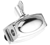 VANZACK Soporte de Montaje Accesorio para Batería para Pata de Tom de Suelo en Aleación Plata Instalación Rápida y Compatible Varios Modelos de Tambores