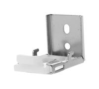 VANZACK Soporte de Montaje para Persianas Venecianas, Aleación de Aluminio y Plástico, Fijación Segura, Compatible Persianas Verticales, Instalación Fácil para Ventanas en Hogar