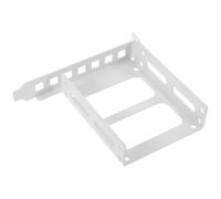 VANZACK Soporte Metálico para Disco Duro 25 Pci Bandeja de Montaje para Ranura Pci en Panel Trasero Adaptador para SSD y HDD Compatible Cajas PC Optimiza Almacenamiento y