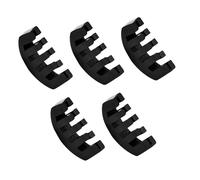 VANZACK Sordina de Goma para Violín, Estilo Garra, Reducción de Ruido, 5 Piezas, para Práctica y Entrenamiento, Compatible 4/4, 3/4 y 1/2