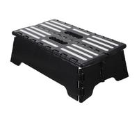 VANZACK Taburete Plegable Antideslizante de Plástico PP para Personas Mayores Taburete Escalón Portátil y Resistente para Cocina Baño y Uso Exterior Ahorro de Espacio y Fácil Transporte