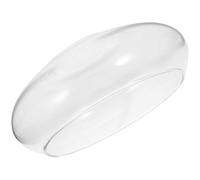 VANZACK Tanque Betta Macetero De Vidrio Cuenco De Burbujas De Vidrio Florero De Cristal Macetero Hidropónico Contenedor Floral Pecera Vela Flotante Cuenco Redondo Terrario Pantalla
