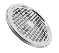 VANZACK Tapa de Cenicero para Bote de Basura de Acero Inoxidable | Acabado Plata, Diseño Práctico y Elegante, para Hoteles y Otros Entornos, Accesorio Pieza