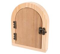 VANZACK Tapa De Enchufe De Madera Infantil Diseño De Puerta De Hadas Decoración Para Tapa De Enchufe Sin Perforar