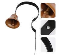 VANZACK Timbre De Metal para Puerta De Mascotas Campana para Perros Sonido De Campanilla para Entrenamiento De IR Al Baño