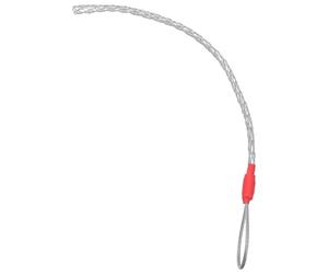 VANZACK Tirador de Cables de Metal Rojo Diseño de Malla para Proyectos Eléctricos Industriales y Bricolaje, Agarre Antideslizante que Reduce la Fricción para Cables de 10 a 12mm