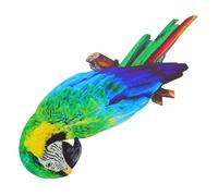 VANZACK tucán de hierro pájaro colgante de pared artesanía de aves falsas ornamento decoración tucán colgando arte de la pared tucán colgante sucursal estatua cálao Decorar 3d