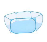 VANZACK Valla Hexagonal para Mascotas corralito Pluma de Juego Interior bolígrafo Jaula Hamster Jaula para Hamster Carpa pequeña para Mascotas Cerca Hexagonal Plegable poliéster Sky-Blue