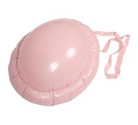 VANZACK Vientre Inflable de Embarazo Artificial Pvc para Disfraz de Papá Noel, Barriga Falsa Realista y Cómoda, Accesorio de Fiesta Navideña para Adultos, Apoyo Inflable para Disfraz
