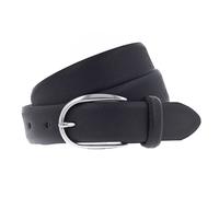 Vanzetti 30mm Cambered Leather Belt W85 Black