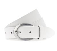 Vanzetti 30mm Full Leather Belt W80 White