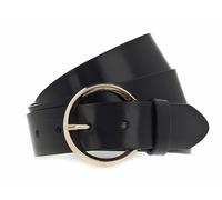 Vanzetti 35mm Full Leather Belt W75 Black