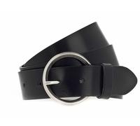 Vanzetti 35mm Full Leather Belt W80 Black