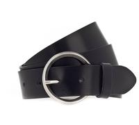 Vanzetti 35mm Full Leather Belt W85 Black