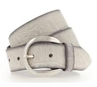 Vanzetti 35mm Velour Leather Belt W80 Dark Vanilla