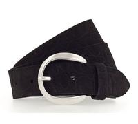 Vanzetti 35mm Velour Leather Belt W85 Black
