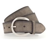Vanzetti 35mm Velour Leather Belt W95 Taupe