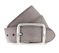 Vanzetti 40mm Full Leather Belt W100 Mouse Gray