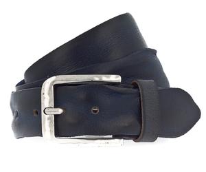 Vanzetti 40mm Full Leather Belt W95 Marine