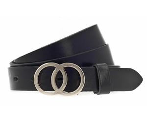 Vanzetti cinturón 28mm Leather Belt W85 Black