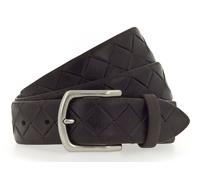 Vanzetti cinturón 35mm Leather Belt W100 Dark Brown