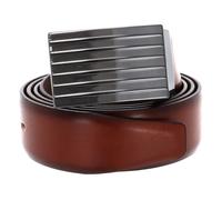 Vanzetti cinturón 35mm Leather Belt W100 Mid Brown