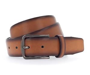 Vanzetti Cinturón Ajustable para hombre. coñac 100 cm