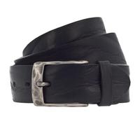 Vanzetti Cinturón de cuero 110 cm negro