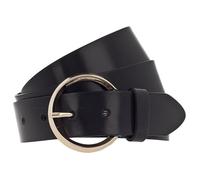 Vanzetti 35mm Full Leather Belt W80 Black