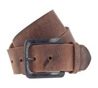 Vanzetti Cinturón de cuero 90 cm marrón