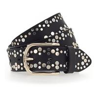 VANZETTI Cinturón oro / negro / plata, Talla 80