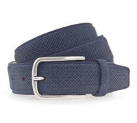 Vanzetti cinturón Leather Belt W85 Navy