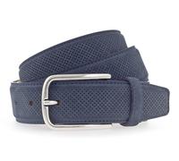 Vanzetti cinturón Leather Belt W90 Navy