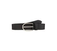 VANZETTI Cinturón negro / plata, Talla 85