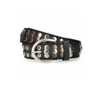 VANZETTI Cinturón oro / antracita / plata 100 oro / antracita / plata